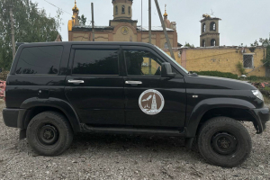 УАЗ «Патриот» доставлен в Авдеевку