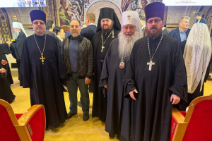 Владыка Тихон принял участие в пленарном заседании XXVII Всемирного русского народного собора