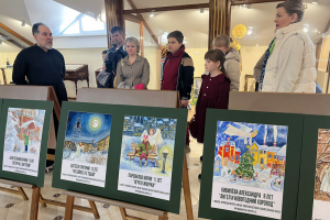 Воспитанники воскресной школы храма святых мучениц Веры, Надежды, Любови и матери их Софии увидели «Ангелов мира»