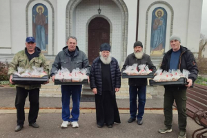 Приходская община Никольского храма отправила очередную гуманитарную помощь бойцам
