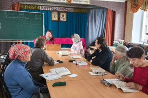 Состоялось очередное занятие библейской группы Николо-Песковского прихода