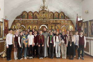 Школьники посетили Вознесенский храм