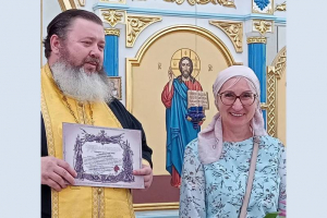 Приход храма иконы Божией Матери «Спорительница хлебов» получил благодарность от военных Приход храма иконы Божией Матери «Спорительница хлебов» получил благодарность от военных