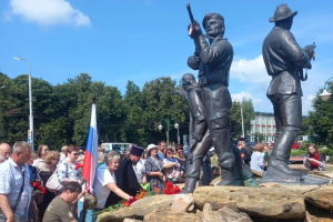 В День ветеранов боевых действий протоиерей Сергий Гаврюшин принял участие в памятном мероприятии
