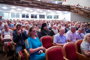 Глава Орловской митрополии принял участие в торжественном собрании, посвященном Дню города Глава Орловской митрополии принял участие в торжественном собрании, посвященном Дню города