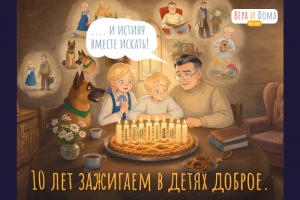 Орловская митрополия поздравляет создателей детской христианской аудиоэнциклопедии «Вера и Фома» с 10-летием проекта Орловская митрополия поздравляет создателей детской христианской аудиоэнциклопедии «Вера и Фома» с 10-летием проекта