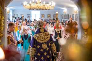 В Иверском храме Орла прошла детская Божественная литургия В Иверском храме Орла прошла детская Божественная литургия