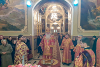 В день памяти священномученика Илариона (Троицкого) митрополит Орловский и Болховский Тихон совершил литургию в Ахтырском кафедральном соборе Орла. 28 декабря 2019 г. В день памяти священномученика Илариона (Троицкого) митрополит Орловский и Болховский Тихон совершил литургию в Ахтырском кафедральном соборе Орла. 28 декабря 2019 г.