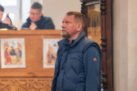 В Неделю 4-ю Великого поста и день памяти преподобного Иоанна Лествичника митрополит Орловский и Болховский Тихон совершил Литургию святителя Василия Великого в Покровском храме села Спасское (Салтыки) Орловского муниципального округа. 26 марта 2023 г.