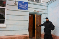 Настоятель и прихожане храма Преображения Господня с. Лаврово и  студенты ОГУ совершили благотворительную поездку в Тельченский дом-интернат. 6 января 2020 г.