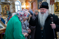В субботу 2-й седмицы Великого поста — день поминовения усопших — митрополит Орловский и Болховский Тихон совершил Литургию и панихиду в храме иконы Божией Матери «Взыскание погибших» на Наугорском кладбище города Орла. 11 марта 2023 г.