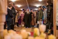 В Неделю 2-ю Великого поста и день памяти святителя Григория Паламы, архиепископа Солунского, митрополит Орловский и Болховский Тихон совершил Божественную литургию в храме мучениц Веры, Надежды, Любови и матери их Софии в микрорайоне «Зареченский» города Орла. 12 марта 2023 г.