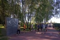 Мценские школьники вместе со священником совершили многодневный поход