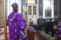 В Неделю Торжества Православия в Ахтырском кафедральном соборе Орла Божественную литургию совершил епископ Мценский Алексий, викарий Орловской епархии. 17 марта 2019 г. В Неделю Торжества Православия в Ахтырском кафедральном соборе Орла Божественную литургию совершил епископ Мценский Алексий, викарий Орловской епархии. 17 марта 2019 г.