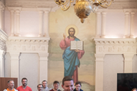 В канун праздника Покрова Пресвятой Богородицы православный Клуб семьи, любви и верности провел первую встречу знакомств для одиноких молодых людей в зале Архиерейской резиденции. г.Орел, 13 октября 2024 года. В канун праздника Покрова Пресвятой Богородицы православный Клуб семьи, любви и верности провел первую встречу знакомств для одиноких молодых людей в зале Архиерейской резиденции. г.Орел, 13 октября 2024 года.