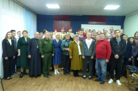Благочинный храмов Троснянско-Кромского округа рассказал будущим призывникам о празднике Покрова Пресвятой Богородицы Благочинный храмов Троснянско-Кромского округа рассказал будущим призывникам о празднике Покрова Пресвятой Богородицы