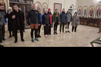 Спортивная комиссия Орловской епархии совместно с молодёжным отделом и храмом блаженной Матроны Московской провели «Пробежку при храме». 13 февраля 2025 года, г.Орел. Спортивная комиссия Орловской епархии совместно с молодёжным отделом и храмом блаженной Матроны Московской провели «Пробежку при храме». 13 февраля 2025 года, г.Орел.