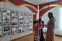 В детском саду №75 города Орла состоялся чин освящения, который совершил руководитель сектора дошкольного образования отдела религиозного образования и катехизации Орловской епархии иерей Максим Кондрашин. 21 февраля 2025 года.