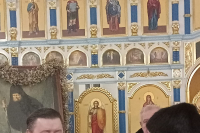 Приход храма иконы Божией Матери «Спорительница хлебов» посетили гости из Курской области Приход храма иконы Божией Матери «Спорительница хлебов» посетили гости из Курской области