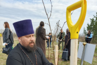 Представители Орловской епархии приняли участие в международной акции «Сад памяти», деревня Нижняя Калиновка Платоновского сельского поселения Орловского муниципального округа. 17 апреля 2025 года. Представители Орловской епархии приняли участие в международной акции «Сад памяти», деревня Нижняя Калиновка Платоновского сельского поселения Орловского муниципального округа. 17 апреля 2025 года.