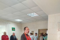 Отдел церковной благотворительности и социального служения Орловской епархии навестил Кризисный центр социальной адаптации для бездомных. 24 апреля 2025 года, г.Орел.