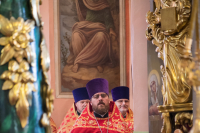 В день Пророка Илии и по случаю 250 летней годовщины со дня рождения храма, митрополит Орловский и Болховский Тихон возглавил Божественную Литургию в Николо-Песковском храме города Орла. 2 августа 2025 года. 