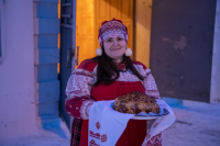 В канун дня памяти священноисповедника Георгия Коссова митрополит Орловский и Болховский Тихон возглавил всенощное бдение в Спасо-Преображенском соборе города Болхова. 8 декабря 2023 г.