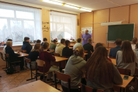 Благочинный Троснянско-Кромского округа пообщался с десятиклассникам Благочинный Троснянско-Кромского округа пообщался с десятиклассникам
