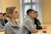 В Орловском государственном университете состоялась встреча с руководителем Информационно-аналитического отдела Орловской епархии иереем Алексеем Лаушкиным. Общение прошло в формате «Открытого диалога». 13 ноября 2025 года В Орловском государственном университете состоялась встреча с руководителем Информационно-аналитического отдела Орловской епархии иереем Алексеем Лаушкиным. Общение прошло в формате «Открытого диалога». 13 ноября 2025 года