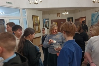 Школьники посетили храм иконы Божией Матери «Спорительница хлебов»