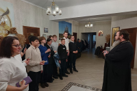Школьники посетили храм иконы Божией Матери «Спорительница хлебов»