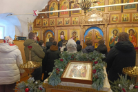 Настоятель храма Вознесения Господня провел экскурсию для восьмиклассников Настоятель храма Вознесения Господня провел экскурсию для восьмиклассников