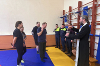 В дни попразднства Крещения Господня председатель епархиального отдела по взаимодействию с правоохранительными учреждениями иерей Евгений Щенников посетил региональное управление ГИБДД и Орловский юридический институт, 21-22 января 2026 года, г.Орел В дни попразднства Крещения Господня председатель епархиального отдела по взаимодействию с правоохранительными учреждениями иерей Евгений Щенников посетил региональное управление ГИБДД и Орловский юридический институт, 21-22 января 2026 года, г.Орел