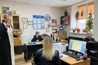 В дни попразднства Крещения Господня председатель епархиального отдела по взаимодействию с правоохранительными учреждениями иерей Евгений Щенников посетил региональное управление ГИБДД и Орловский юридический институт, 21-22 января 2026 года, г.Орел В дни попразднства Крещения Господня председатель епархиального отдела по взаимодействию с правоохранительными учреждениями иерей Евгений Щенников посетил региональное управление ГИБДД и Орловский юридический институт, 21-22 января 2026 года, г.Орел