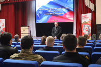 Председатель епархиального отдела по взаимодействию с правоохранительными учреждениями встретился с курсантами Председатель епархиального отдела по взаимодействию с правоохранительными учреждениями встретился с курсантами