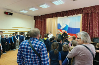 Настоятель храма Вознесения Господня принял участие в открытии выставки семейного творчества Настоятель храма Вознесения Господня принял участие в открытии выставки семейного творчества