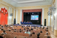 Благочинный монастырей Орловской епархии принял участие в отчетной конференции Федерации самбо Благочинный монастырей Орловской епархии принял участие в отчетной конференции Федерации самбо