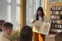 Клирик храма иконы Божией Матери «Знамение» Курская-Коренная пообщался со студентами Клирик храма иконы Божией Матери «Знамение» Курская-Коренная пообщался со студентами