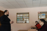 Клирик Богоявленского собора побеседовал со студентами Клирик Богоявленского собора побеседовал со студентами