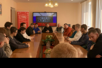В Орловском реставрационно-строительном техникуме прошла встреча со студентами в рамках просветительского проекта «Мужской разговор». Беседу с учащимися провели председатель миссионерского отдела Орловской епархии иерей Сергий Шомин совместно с региональным руководителем движения «Русская община» Виталием Мишиным и участниками этой общественной организации. 19 марта 2026 года, г.Орел