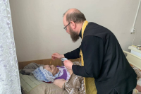 Священнослужители Мценского благочиния посетил подопечных социального учреждения