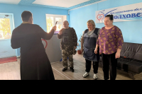 Настоятель храма святителей Афанасия и Кирилла освятил социальное учреждение
