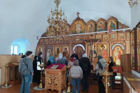 Храм Вознесения Господня посетили студенты Храм Вознесения Господня посетили студенты