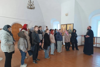 Храм Вознесения Господня посетили студенты Храм Вознесения Господня посетили студенты