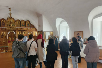 Храм Вознесения Господня посетили студенты Храм Вознесения Господня посетили студенты