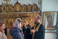 Храм Вознесения Господня посетили студенты Храм Вознесения Господня посетили студенты