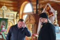 Настоятель Казанского храма провел экскурсии для школьников Настоятель Казанского храма провел экскурсии для школьников