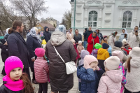 Храм Иверской иконы Божией Матери посетили дошкольники