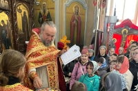 Свято-Никольский храм посетили младшие школьники