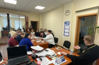 Настоятель Введенского храма навестил сотрудников УВД